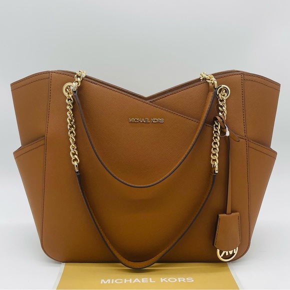 Kate Spade X Chain Shoulder Tote Bag - Picture 2 of 8